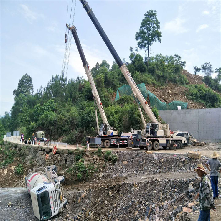 肇庆肇庆24小时应急道路救援吊装吊装现场实拍